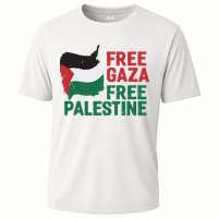 Free Palestine Stand With Palestine Activist Equality Cooling Performance Crew T-Shirt