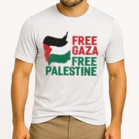 Free Palestine Stand With Palestine Activist Equality Cooling Performance Crew T-Shirt