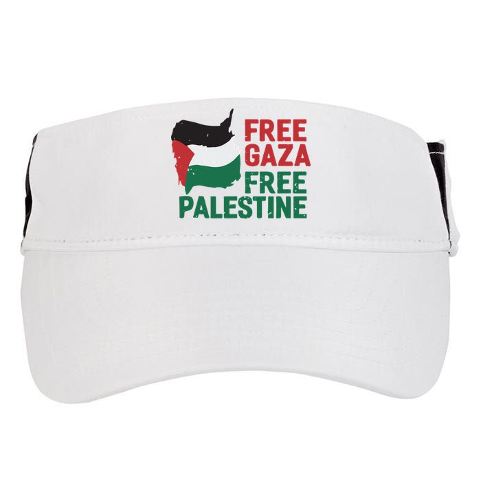 Free Palestine Stand With Palestine Activist Equality Adult Drive Performance Visor