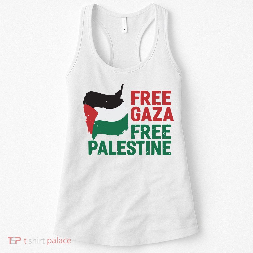 Free Palestine Stand With Palestine Activist Equality Womens Tank Top