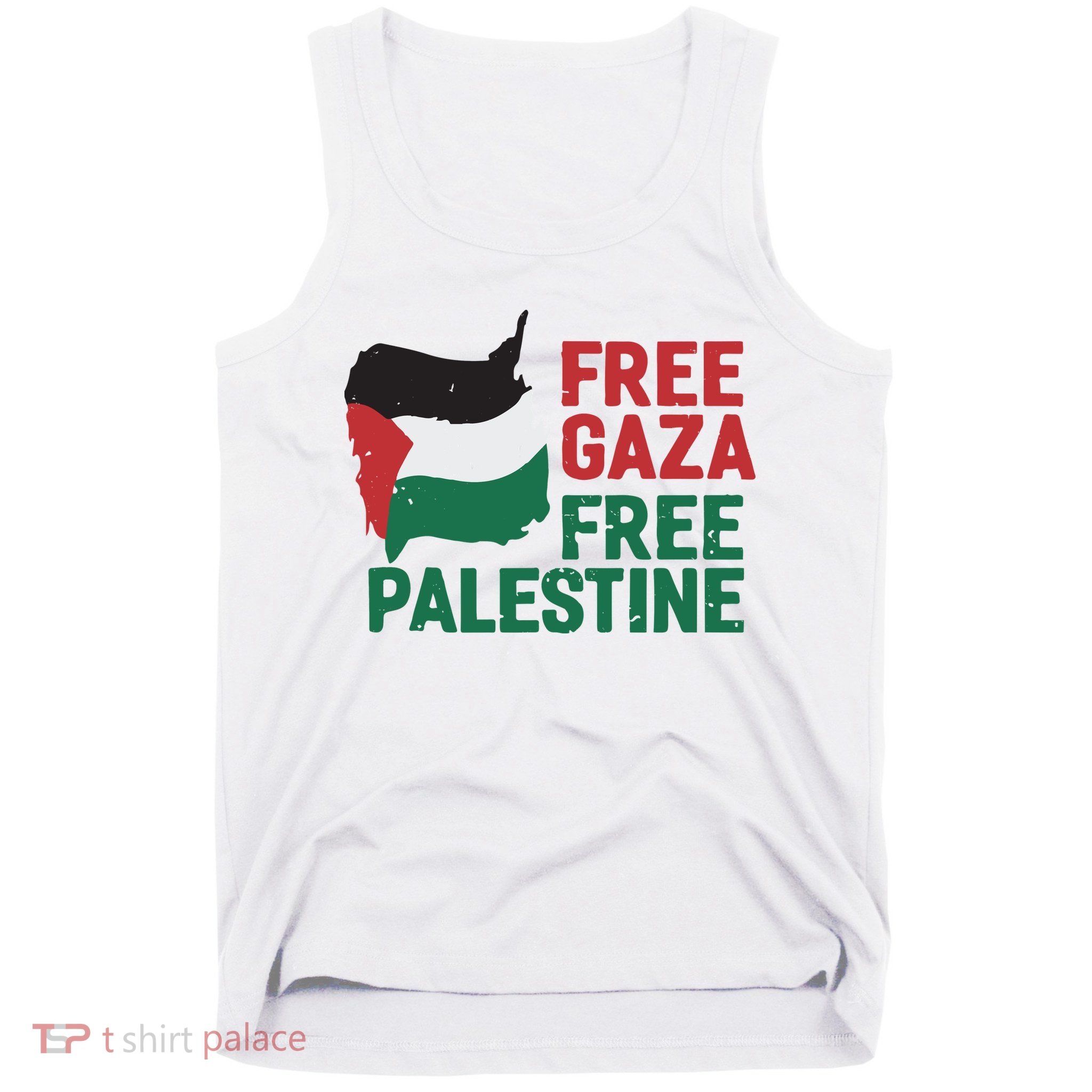 Free Palestine Stand With Palestine Activist Equality Tank Top