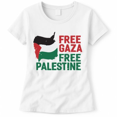 Free Palestine Stand With Palestine Activist Equality Womens T-Shirt
