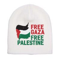 Free Palestine Stand With Palestine Activist Equality Short Acrylic Beanie