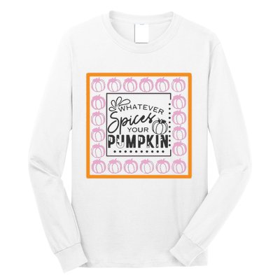 Falloween Pumpkin Spice Long Sleeve Shirt