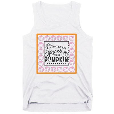 Falloween Pumpkin Spice Tank Top