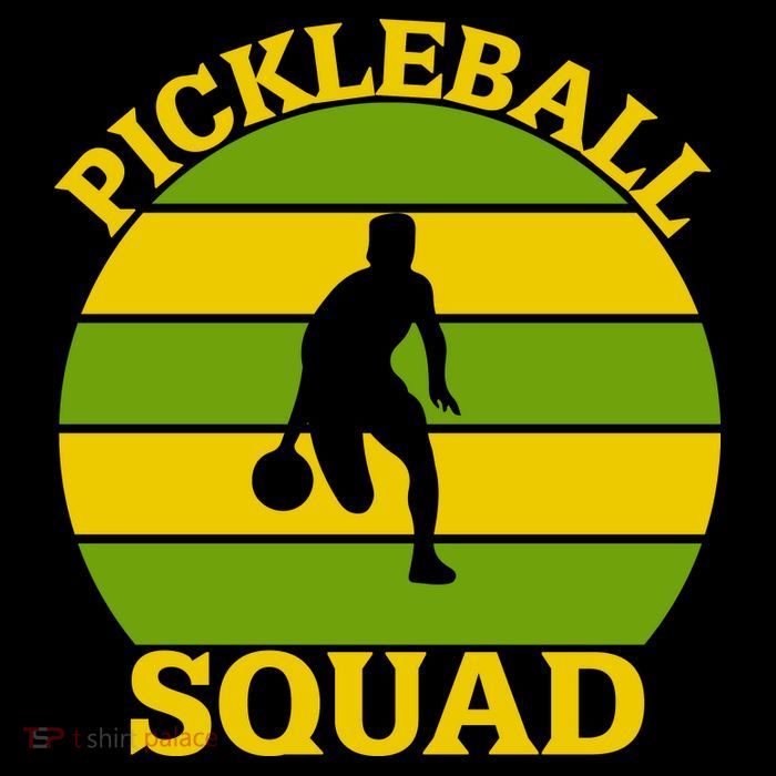 Funny Pickleball Squad Sport Gift For Pickleball Team Premium T-Shirt