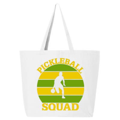 Funny Pickleball Squad Sport Gift For Pickleball Team 25L Jumbo Tote