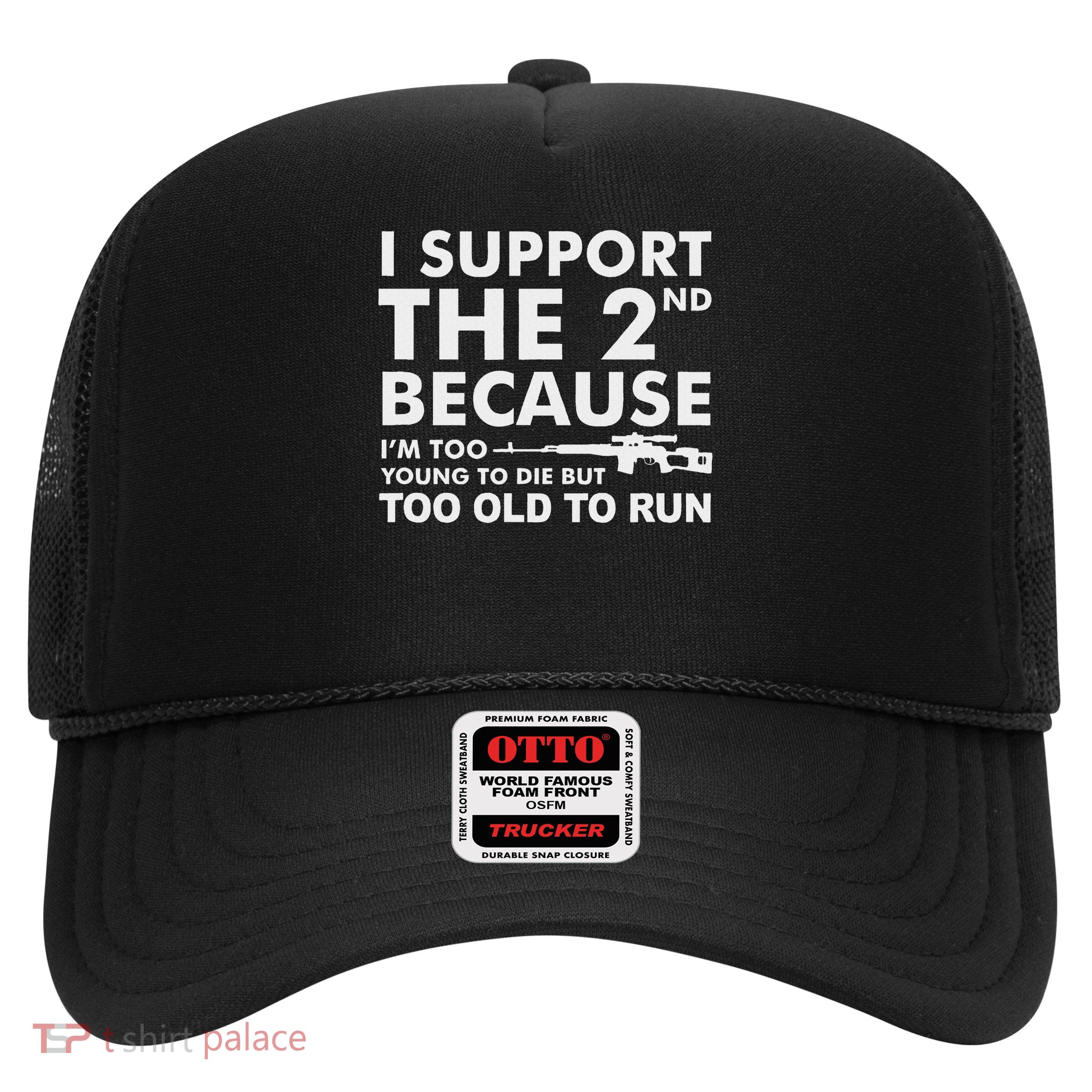 Funny Pro Second Amendment Gun Lover Gift Support 2a Trucker Hat