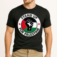 Free Palestine Stand up For Palestine Cooling Performance Crew T-Shirt