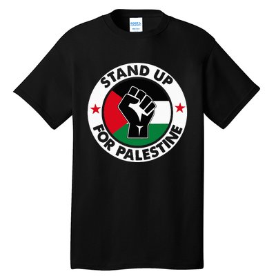 Free Palestine Stand up For Palestine Tall T-Shirt