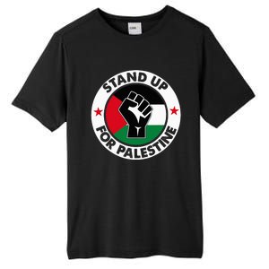 Free Palestine Stand up For Palestine Tall Fusion ChromaSoft Performance T-Shirt