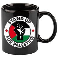 Free Palestine Stand up For Palestine 11oz C Handle Ceramic Mug