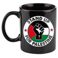 Free Palestine Stand up For Palestine 11oz C Handle Ceramic Mug