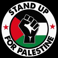 Free Palestine Stand up For Palestine 16 in Basic Backpack