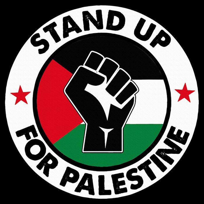 Free Palestine Stand up For Palestine 16 in Basic Backpack