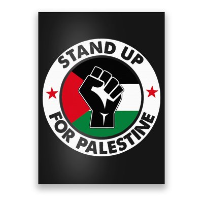Free Palestine Stand up For Palestine Poster