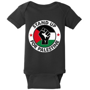 Free Palestine Stand up For Palestine Baby Bodysuit