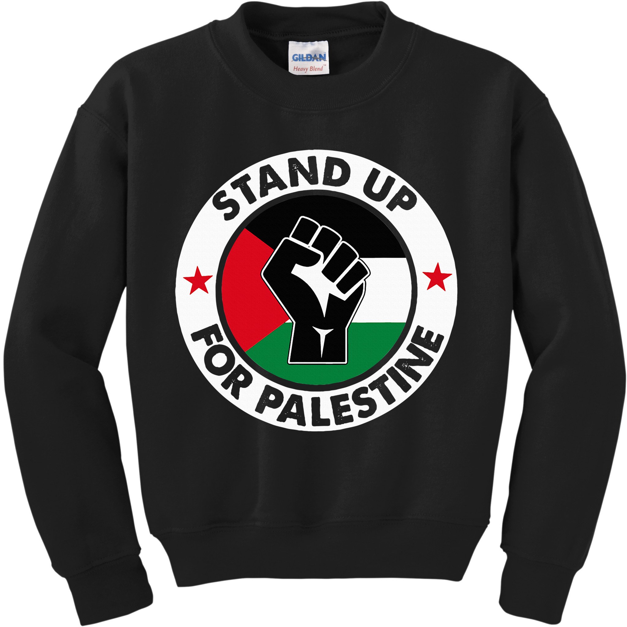 Free Palestine Stand up For Palestine Kids Sweatshirt
