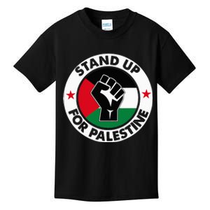 Free Palestine Stand up For Palestine Kids T-Shirt