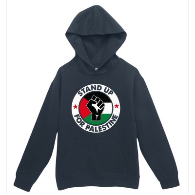 Free Palestine Stand up For Palestine Urban Pullover Hoodie