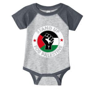 Free Palestine Stand up For Palestine Infant Baby Jersey Bodysuit