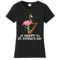 Flamingo Plus Size St Patricks Day Women's T-Shirt