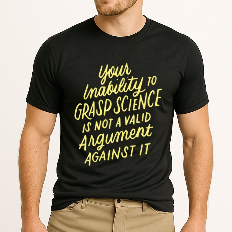Funny Pro Science Anti Trump Scientific Political Protest Cute Gift Cooling Performance Crew T-Shirt
