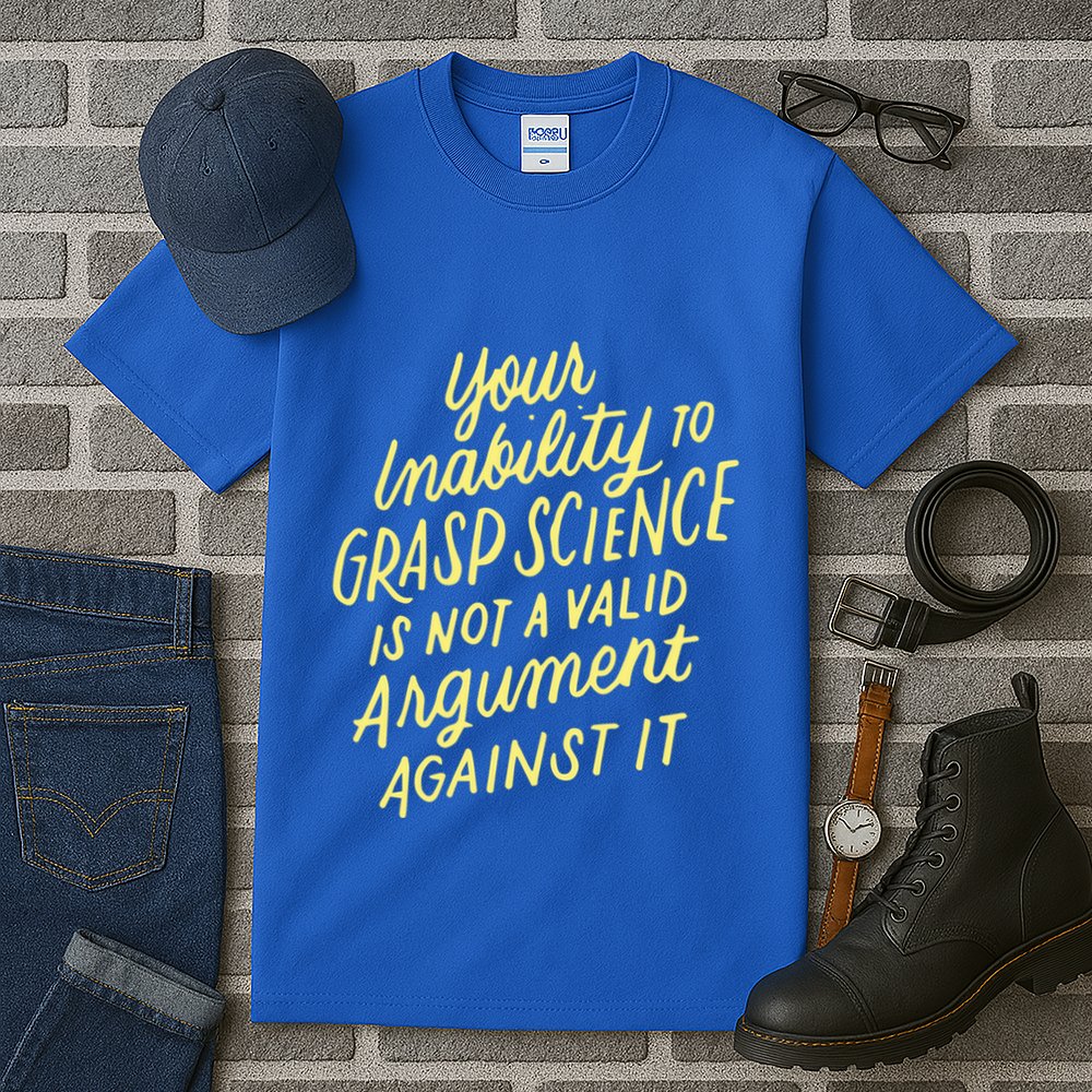 Funny Pro Science Anti Trump Scientific Political Protest Cute Gift Tall T-Shirt