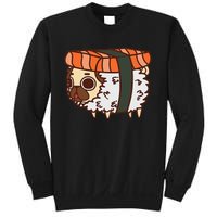 Funny Puglie Sushi Pug Love Sushi Birthday Gift Sweatshirt