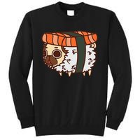 Funny Puglie Sushi Pug Love Sushi Birthday Gift Tall Sweatshirt