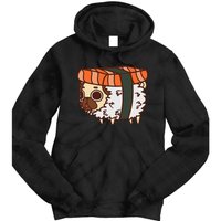 Funny Puglie Sushi Pug Love Sushi Birthday Gift Tie Dye Hoodie