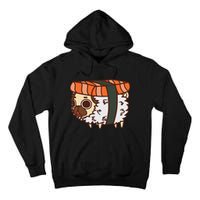 Funny Puglie Sushi Pug Love Sushi Birthday Gift Tall Hoodie