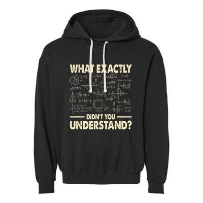 Funny Physicist Scienctist Nerd Geek Gift Physics Garment-Dyed Fleece Hoodie