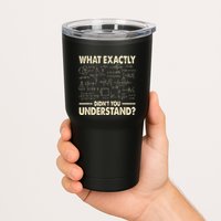 Funny Physicist Scienctist Nerd Geek Gift Physics Tumbler