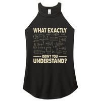 Funny Physicist Scienctist Nerd Geek Gift Physics Women's Perfect Tri Rocker Tank