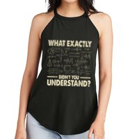 Funny Physicist Scienctist Nerd Geek Gift Physics Women's Perfect Tri Rocker Tank