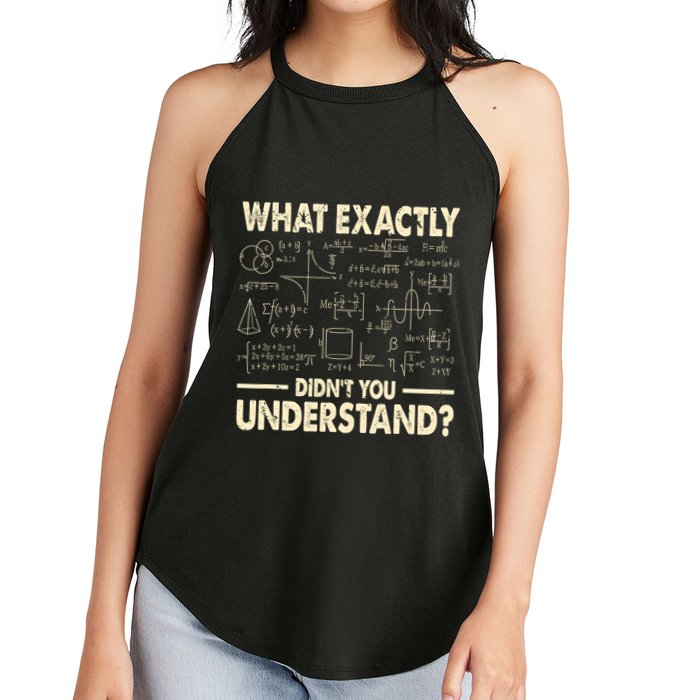 Funny Physicist Scienctist Nerd Geek Gift Physics Women's Perfect Tri Rocker Tank