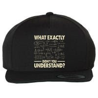 Funny Physicist Scienctist Nerd Geek Gift Physics Wool Snapback Cap