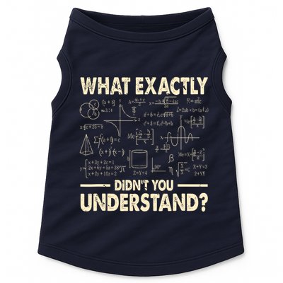 Funny Physicist Scienctist Nerd Geek Gift Physics Doggie Tank