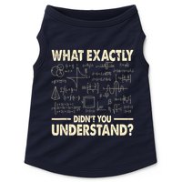 Funny Physicist Scienctist Nerd Geek Gift Physics Doggie Tank