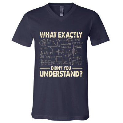 Funny Physicist Scienctist Nerd Geek Gift Physics V-Neck T-Shirt