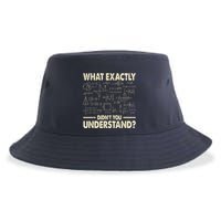 Funny Physicist Scienctist Nerd Geek Gift Physics Sustainable Bucket Hat