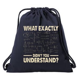 Funny Physicist Scienctist Nerd Geek Gift Physics Drawstring Bag