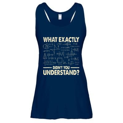 Funny Physicist Scienctist Nerd Geek Gift Physics Ladies Essential Flowy Tank