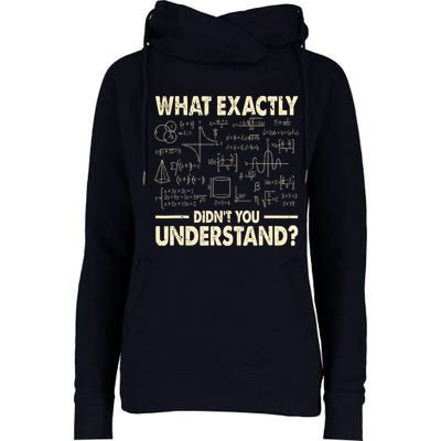 Funny Physicist Scienctist Nerd Geek Gift Physics Womens Funnel Neck Pullover Hood