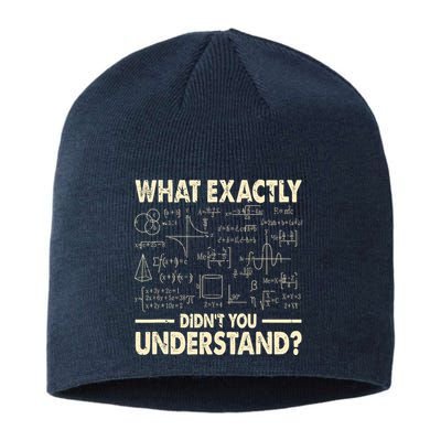 Funny Physicist Scienctist Nerd Geek Gift Physics Sustainable Beanie