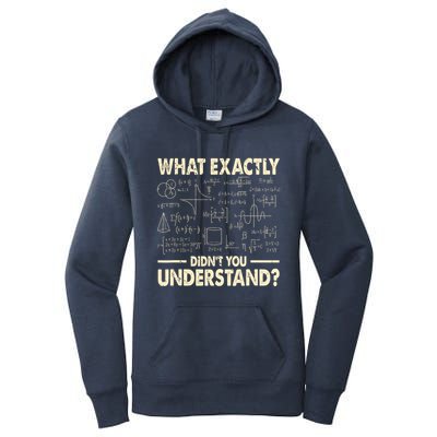 Funny Physicist Scienctist Nerd Geek Gift Physics Women's Pullover Hoodie