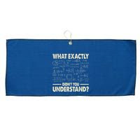 Funny Physicist Scienctist Nerd Geek Gift Physics Large Microfiber Waffle Golf Towel