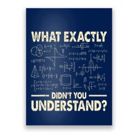 Funny Physicist Scienctist Nerd Geek Gift Physics Poster