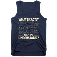 Funny Physicist Scienctist Nerd Geek Gift Physics Tank Top